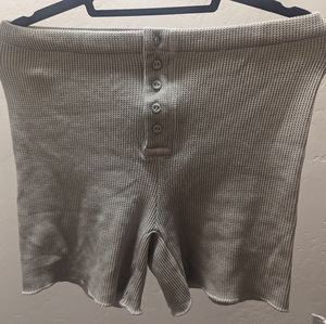 NWT Skims Waffle Knit Shorts